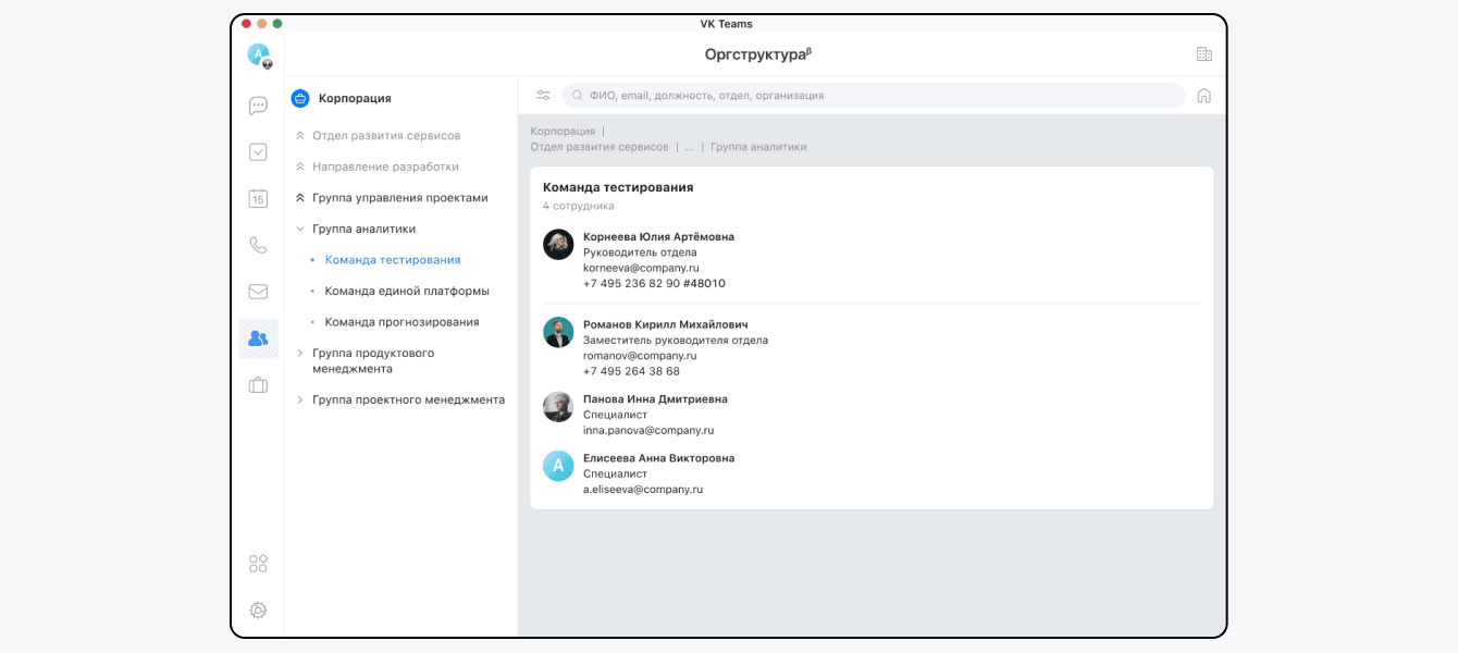 Оргструктура